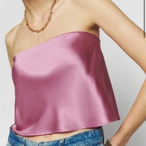 Spritz silk top
